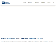 Tablet Screenshot of diamondseaglaze.com